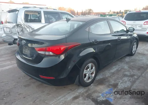 2015 Hyundai Elantra Se из США, поврежденный, VIN KMHDH4AE9FU265279